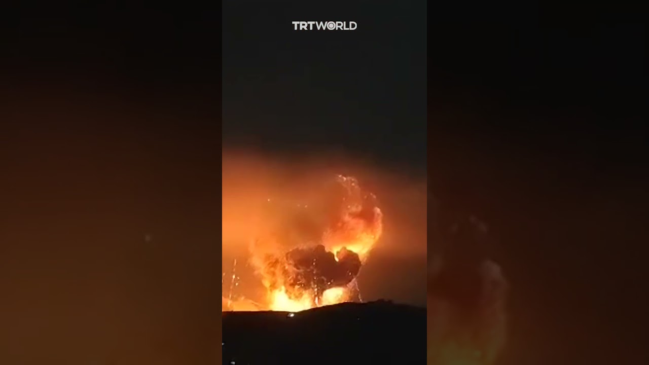 Israeli strike on Syria&rsquo;s Tartus triggers massive explosions