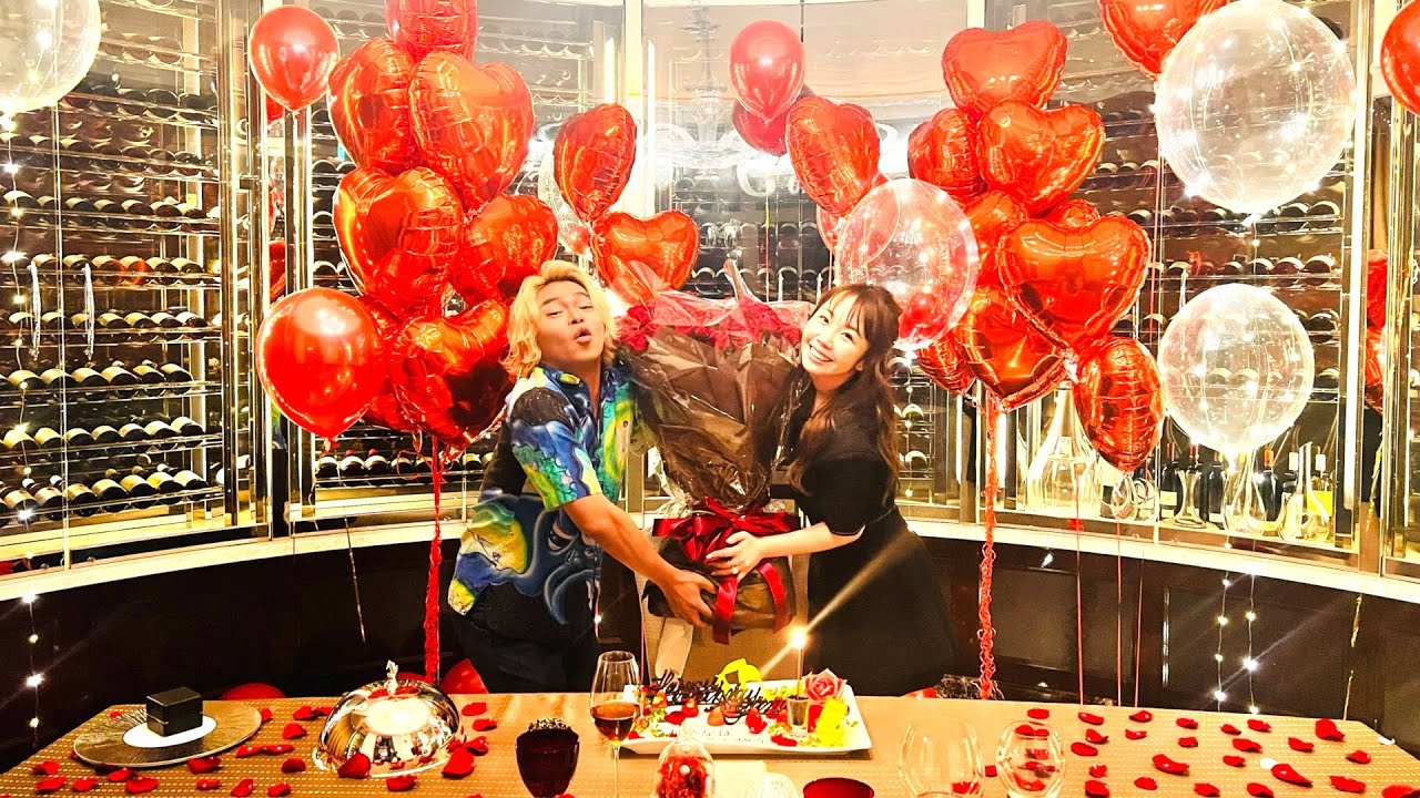 【念願の婚約指輪！？】あやなん３０歳の誕生日にしばゆーがぶちかましてくれました。