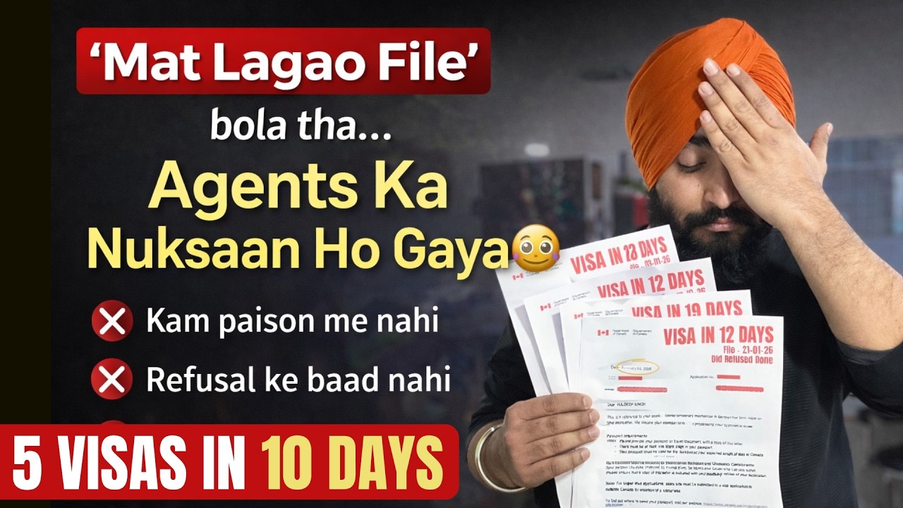 Canada Visitor Visa Case Studies | Refusal Ke Baad Bhi Approval Possible Hai