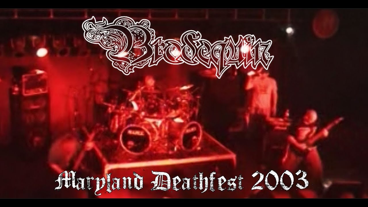 Brodequin LIVE @ Maryland DeathFest 2003 - Dani Zed Reviews