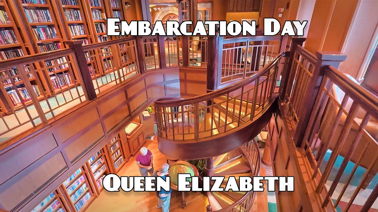 Cunard Alaska Cruise - Embarkation Day and Day at Sea