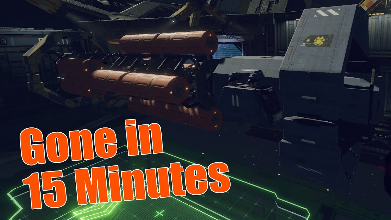 Hardspace Shipbreaker RACE speedrun - Large Javelin Tanker