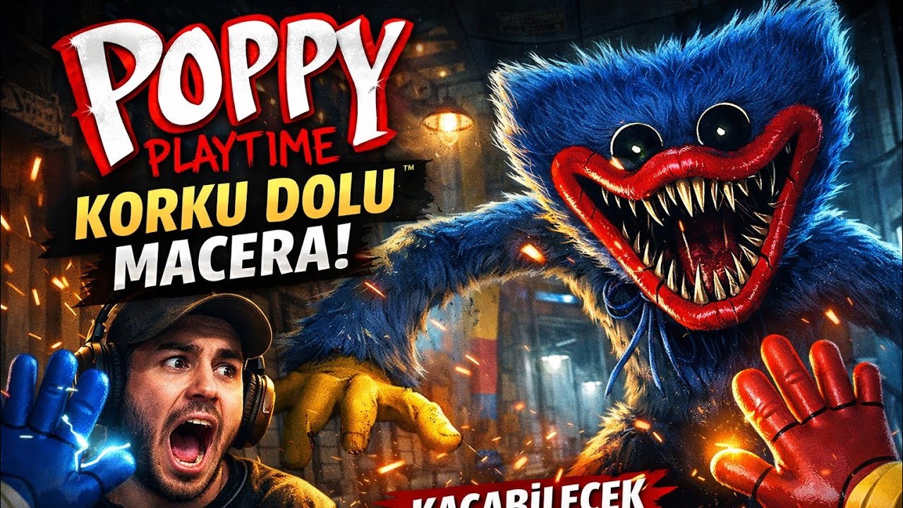 Bitirelim artık şu oyunu Poppy play time😨
