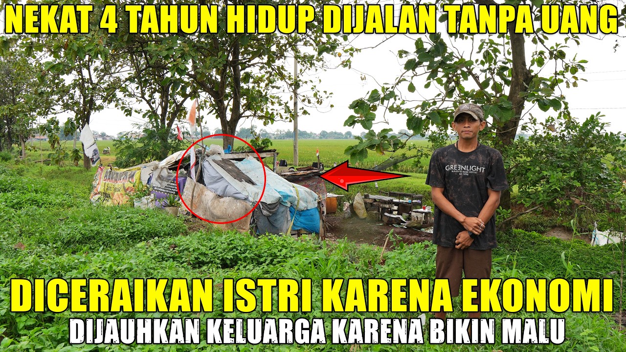 DIC3R4IKAN ISTRI KARENA EKONOMI & DIJAUHKAN KELUARGA - PEMUDA GANTENG NEKAT TINGGAL DIJALAN 4 TAHUN