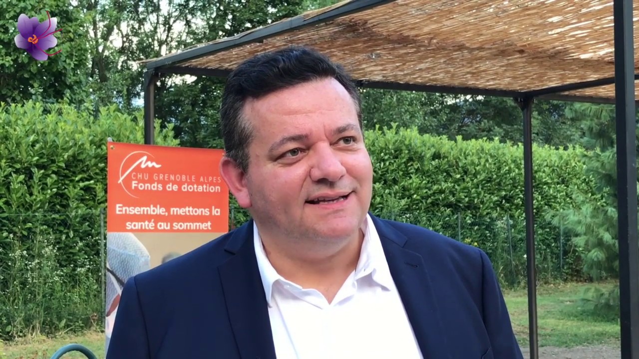 Inauguration du jardin thérapeutique de l'Hôpital Sud de Grenoble (1er juillet 2019).