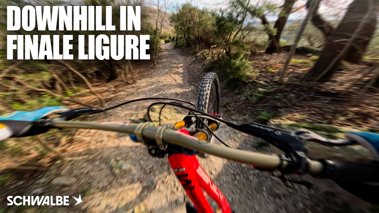 THE BEST DOWNHILL TRACK in FINALE LIGURE
