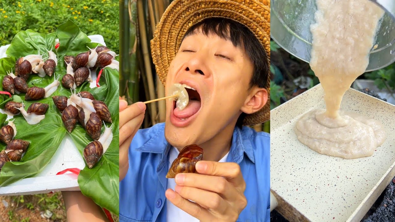 Have you ever tried snail jelly? Guess what it tastes like?|Chinese Mountain Forest Life And Food