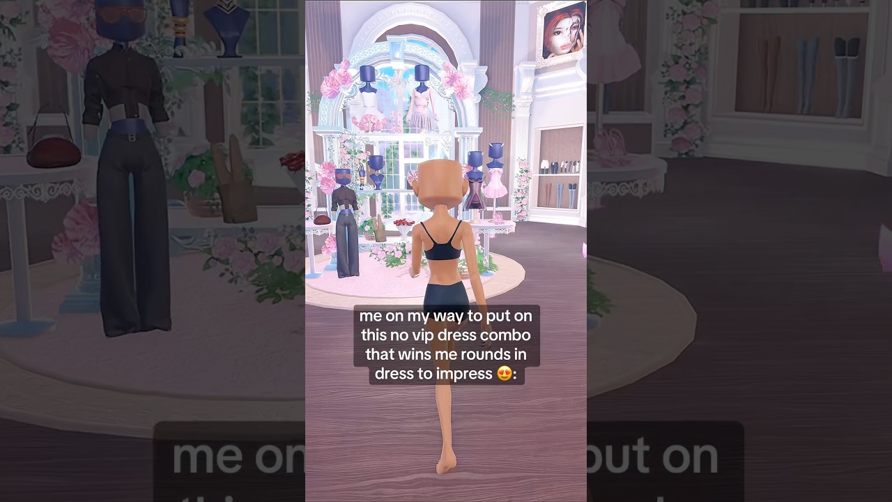 BEST NO VIP DRESS COMBO IN THE DRESS TO IMPRESS VALENTINES UPDATE 😍🎀 #roblox #dresstoimpress #dti