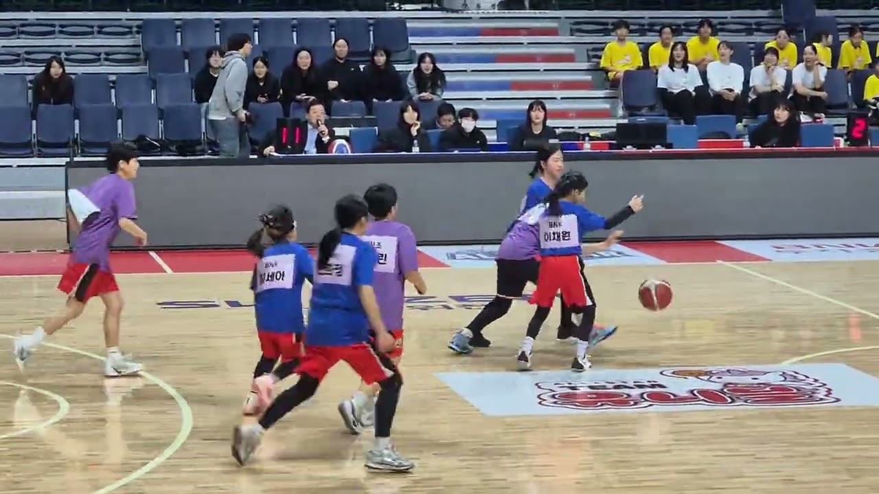 WKBL 올스타전 유소녀캠프 미니게임 -챈 모음-