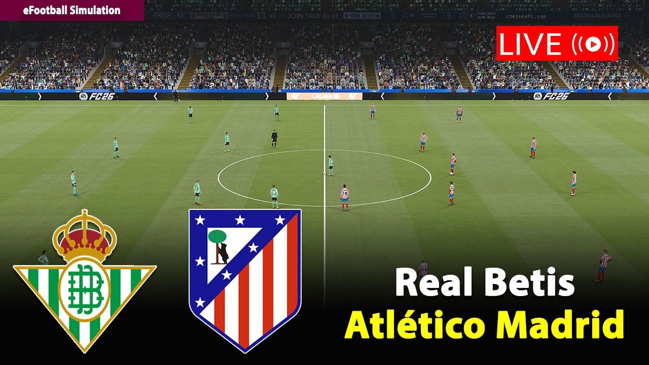 🔴En Vivo- Real Betis vs Atlético Madrid | Copa del Rey 2026 Match | PES21 Game Simulation