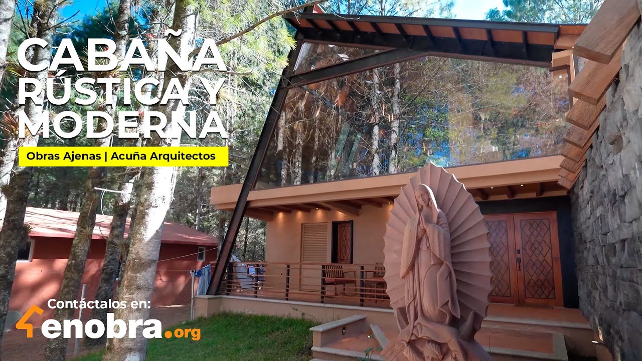 CASA de ENSUEÑO de MADERA y METAL. Diseño RÚSTICO y MODERNO | OBRAS AJENAS | Acuña Arquitectos