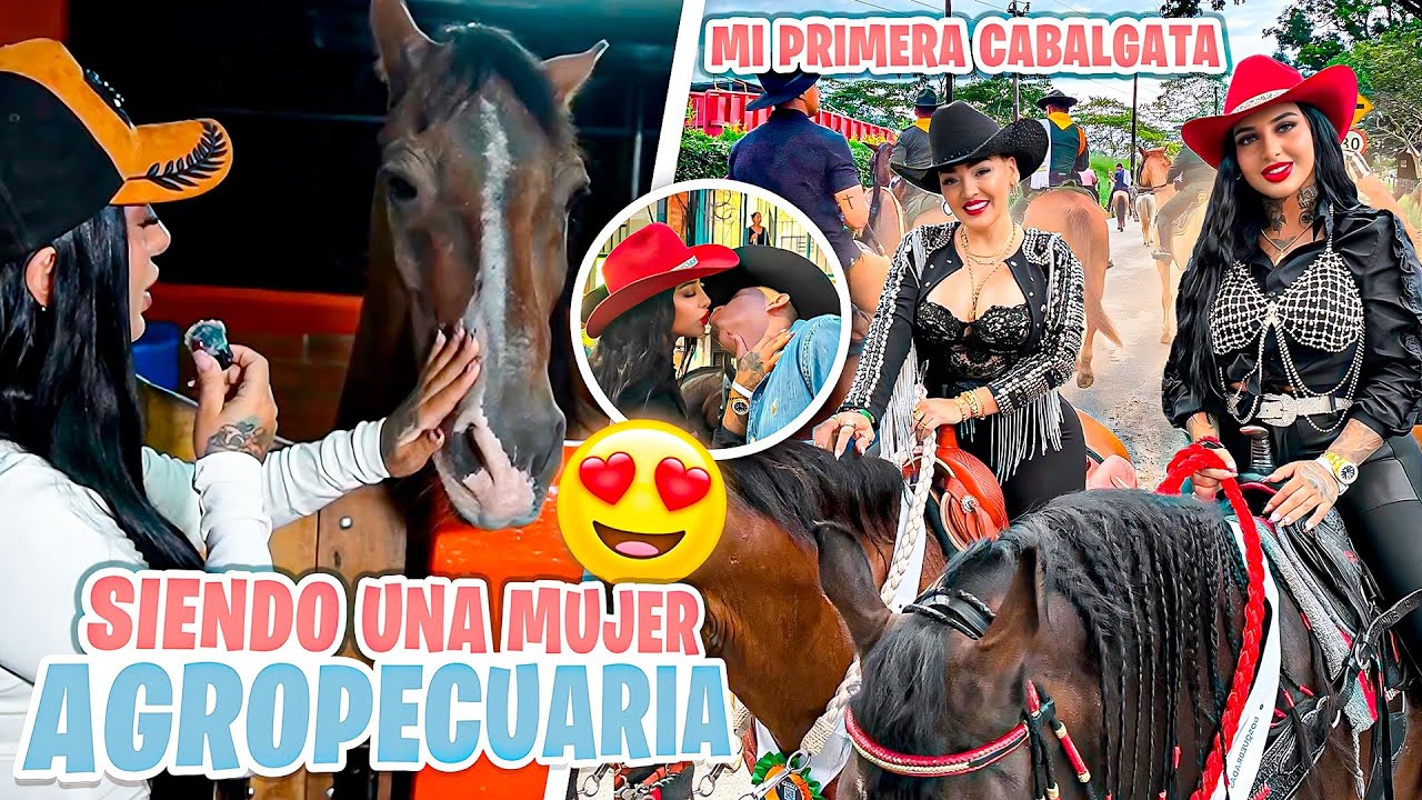 🐴🤠UN DÍA SIENDO AGROPECUARIA *mi primera cabalgata * | Sofi Muñoz 🧸💗
