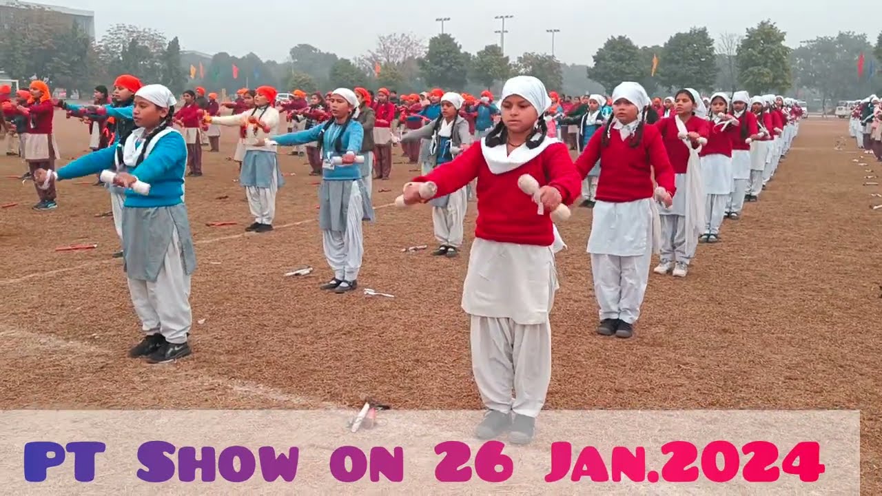 PT SHOW ON 26 JANUARY 2024 AT PAU  LUDHIANA.