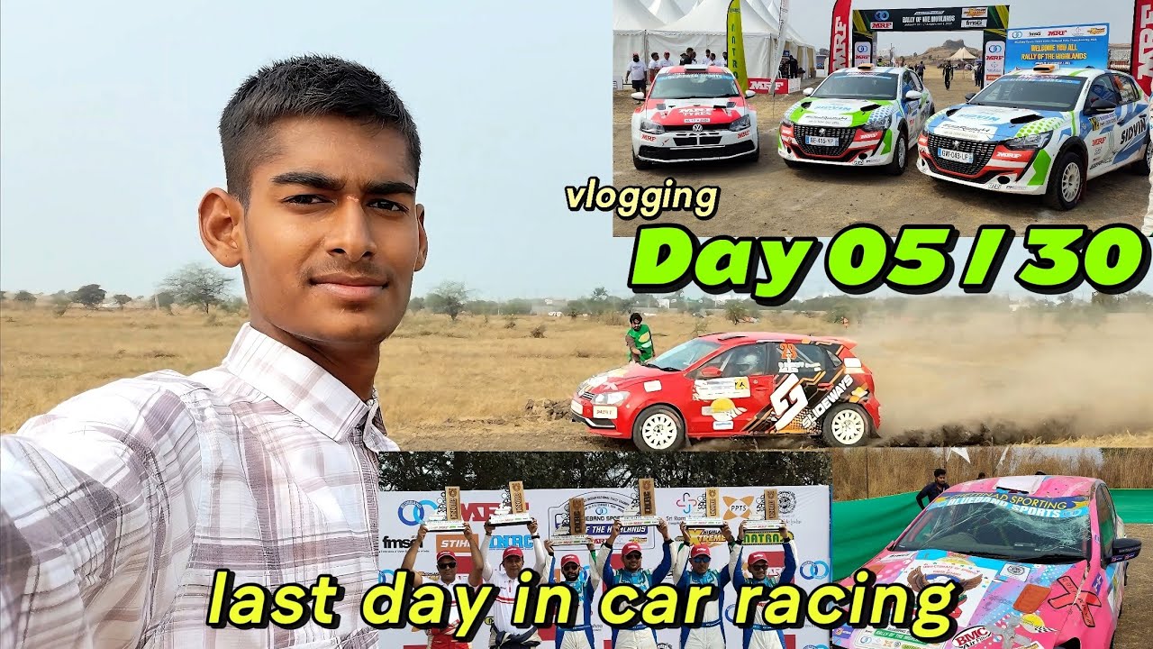 Last day in car racing event.. 