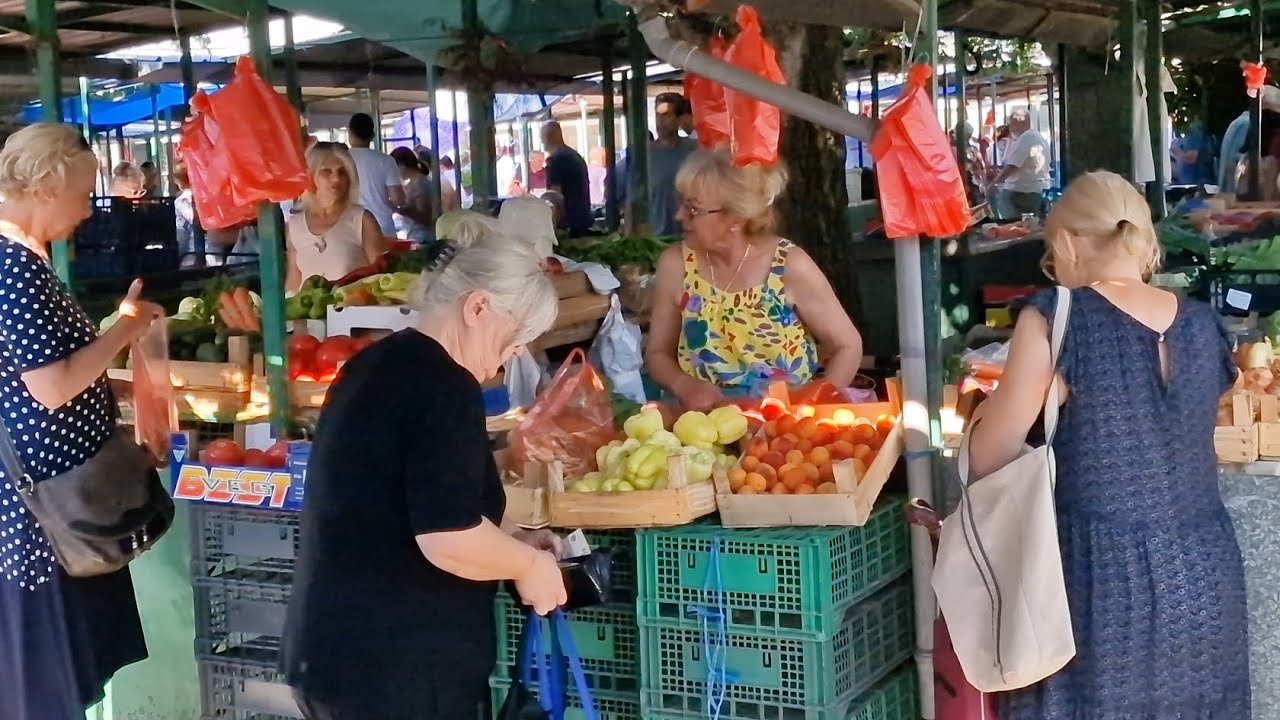 Valjevska pijaca danas. Ljudi, roba,cene i duh grada na Kolubari..!!!  -Jul  2024. Dejan Čupa Art