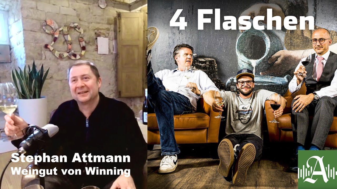 Vier Flaschen: Folge 67 mit Stephan Attmann vom Weingut von Winning