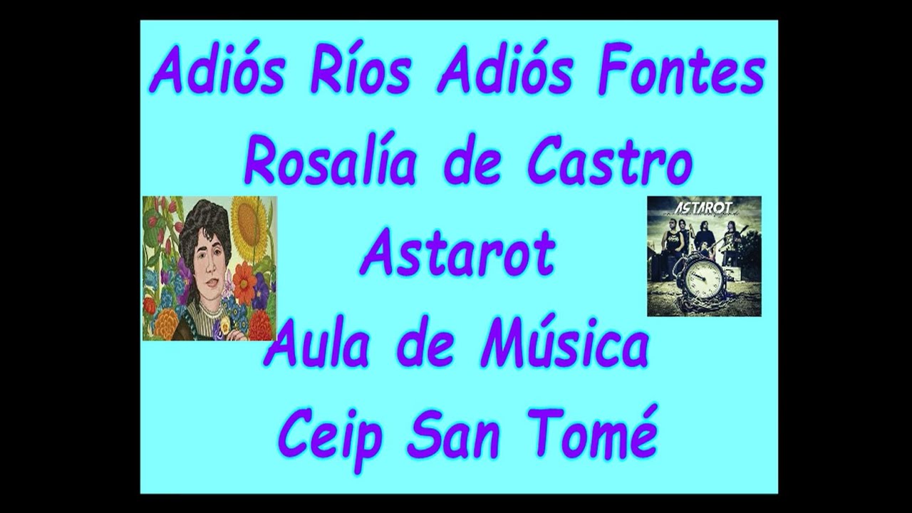 Adiós Ríos Adiós Fontes