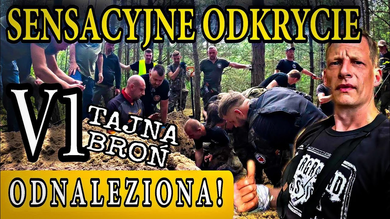 Wielkie odkrycie na Pustyni Błędowskiej - Tajna Broń V1 ODNALEZIONA !!!