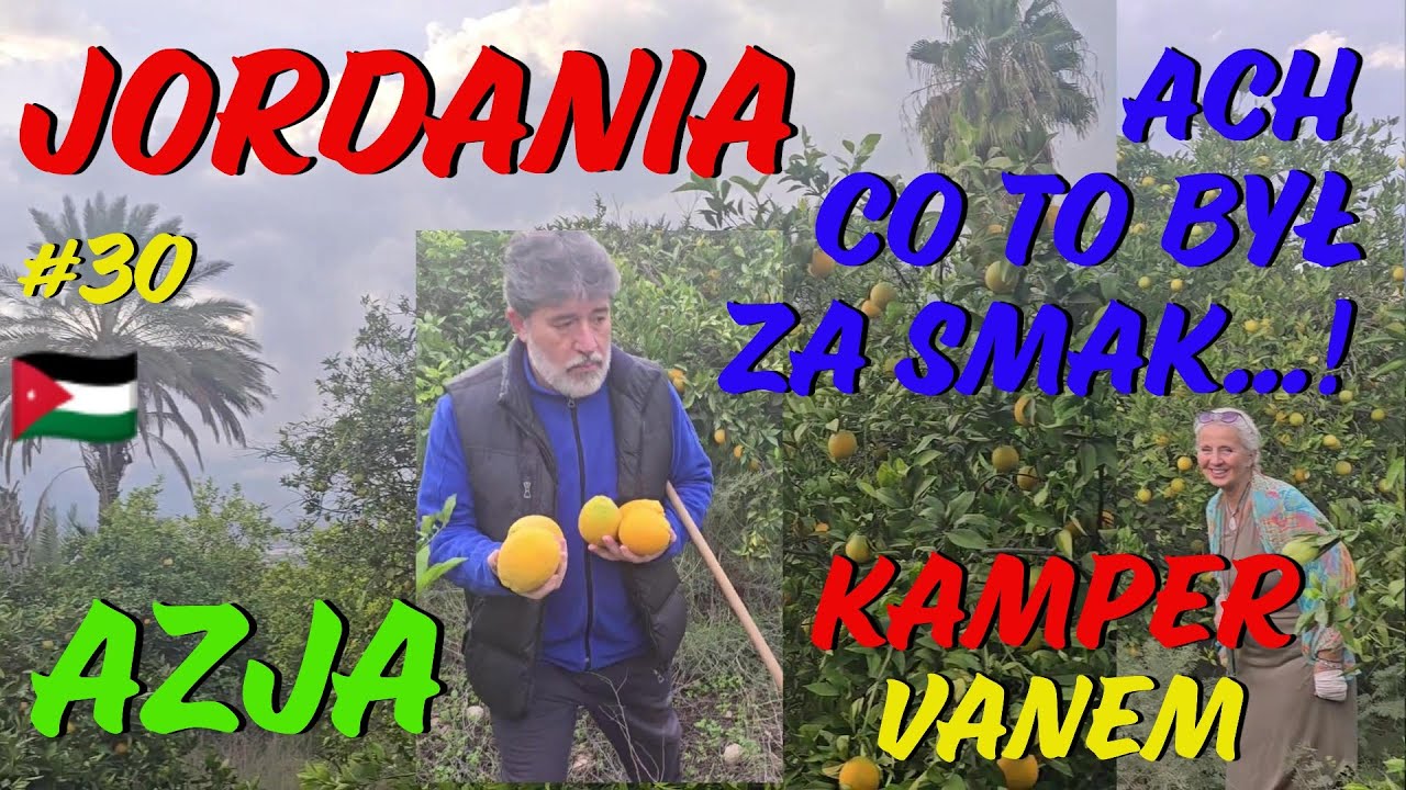 #30Jordania. Zatrzymani przez pogodę. Dolina Jordańska i deszczowy Amman #Azja Kampervanem