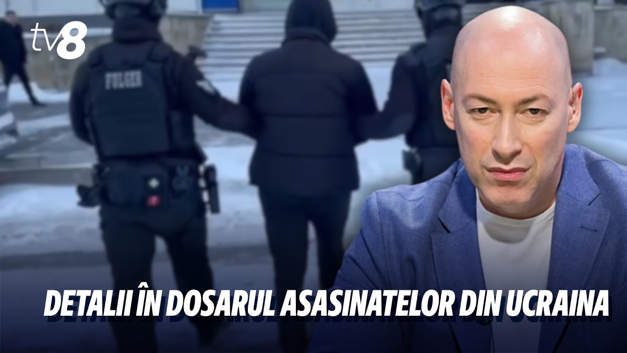 Percheziții și 11 reținuți în Moldova și Ucraina. Surse TV8: Dmitri Gordon era o țintă a asasinilor