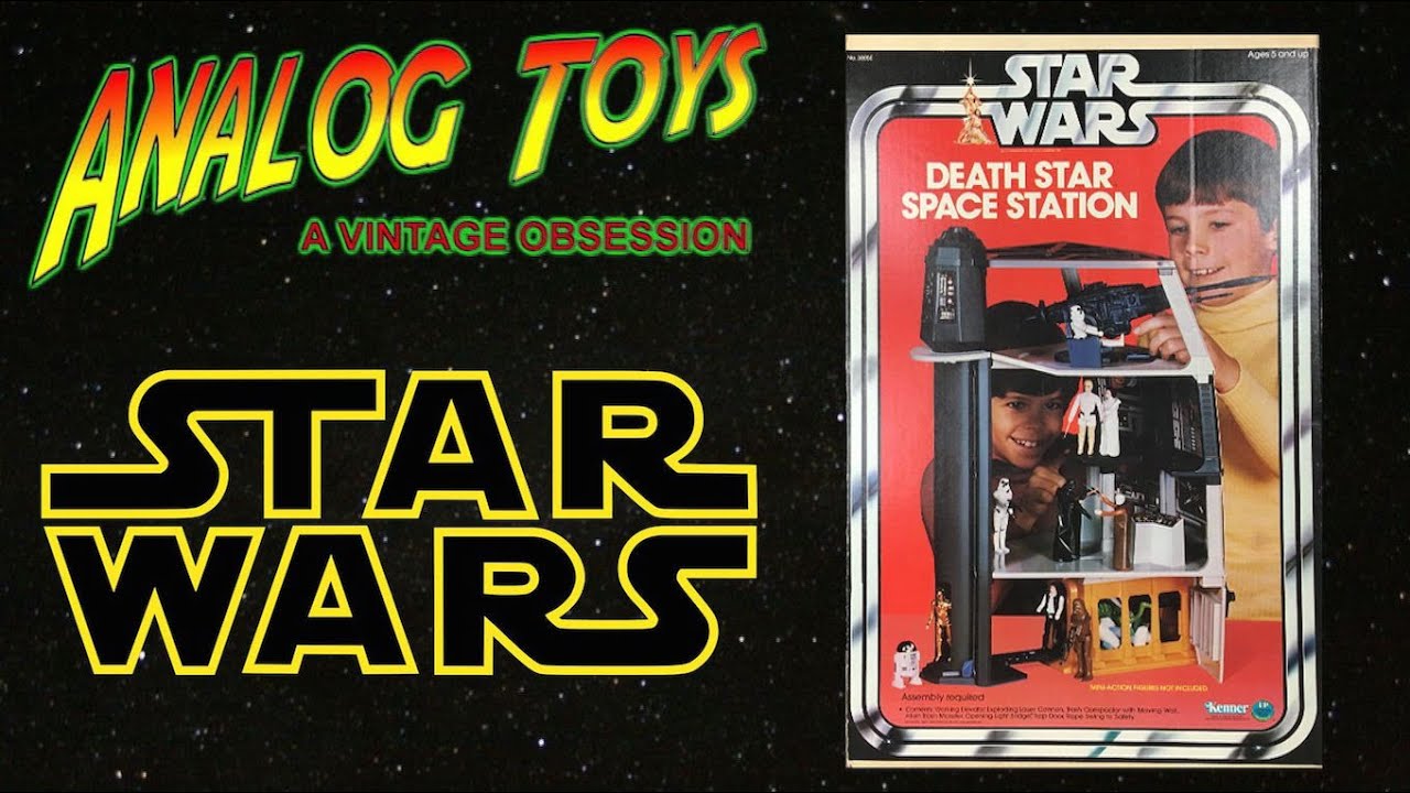 Star Wars Vintage Action Figure Review - Kenner's Death Star Space Station Playset