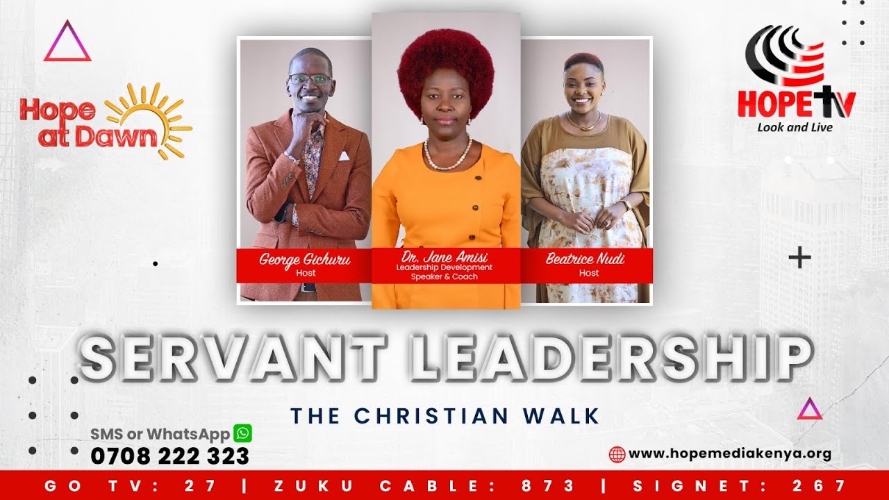 SERVANT LEADERSHIP || THE CHRISTIAN WALK WITH DR. JANE AMISI