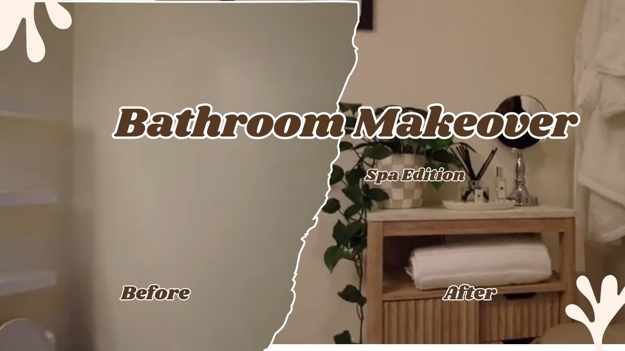 Transforming My Bathroom Into a Luxury Spa Oasis! ✨🛁