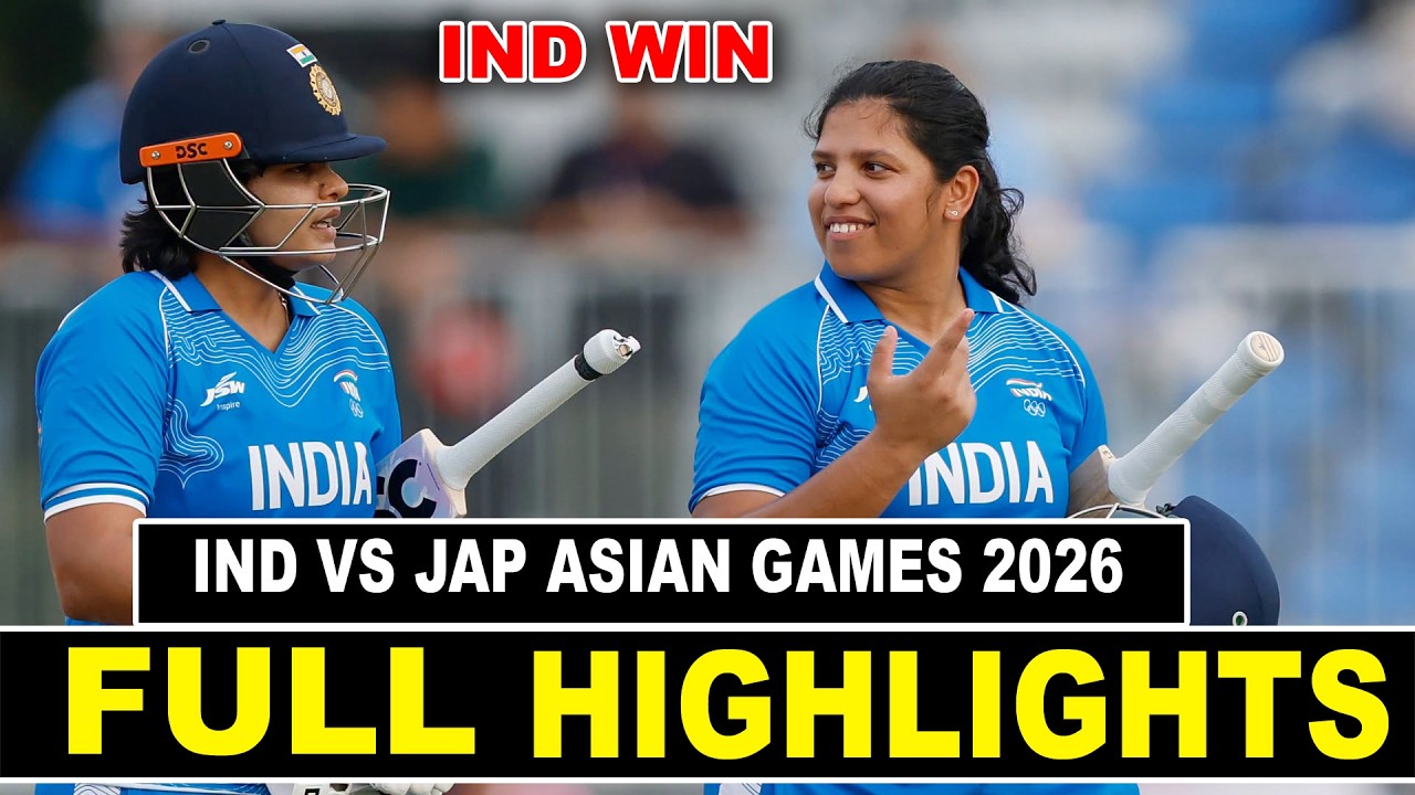 Full Highlights India Women Vs Japan Women Asian Games 2026 || Ind vs Jpn