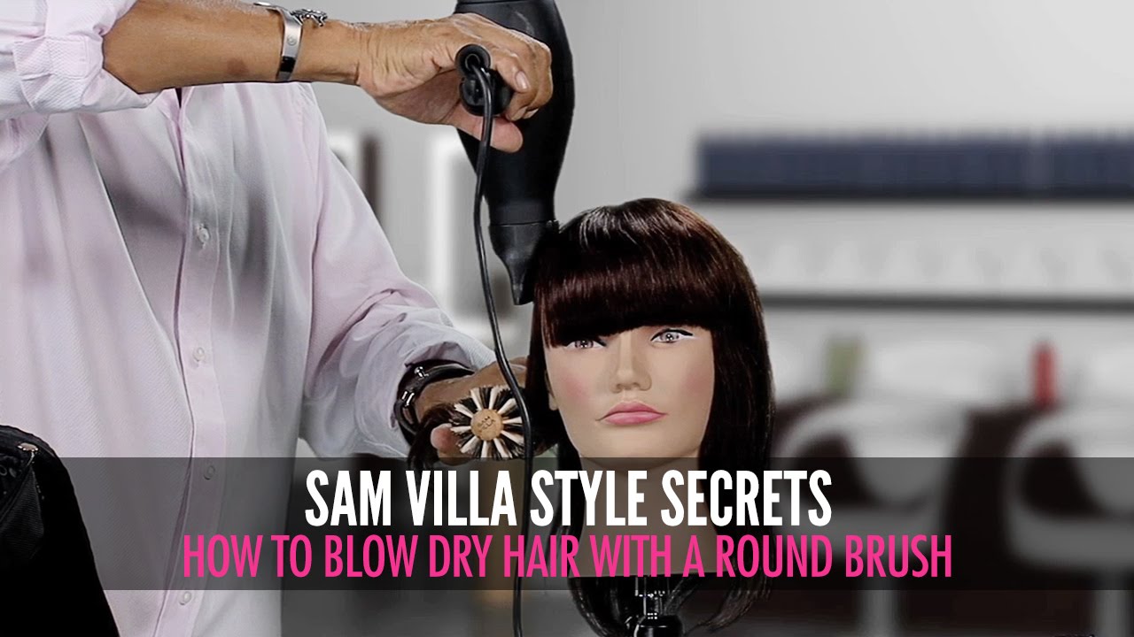 How To Blow Dry With a Round Brush For Best Results