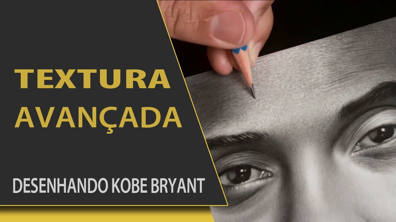 TEXTURA DE PELE AVANÇADA | DESENHANDO KOBE BRYANT