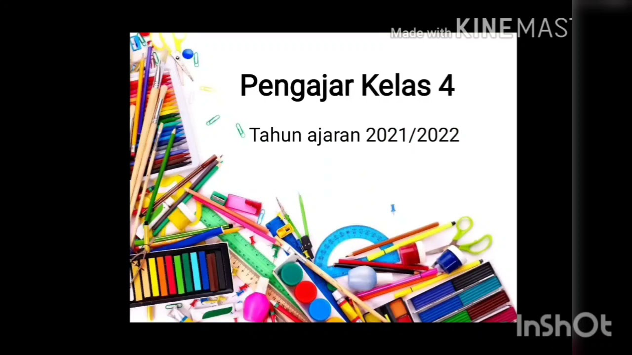 Perkenalan para pengajar kelas 4 MI Muhammadiyah Kra (2021/2022)