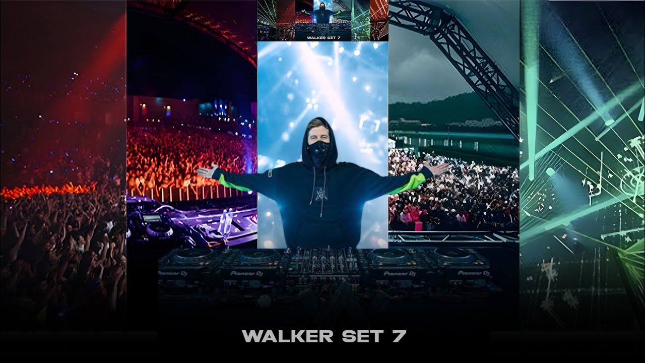 Walker Set 7 Mix Ft. Alan Walker Tommorowland (Audio)