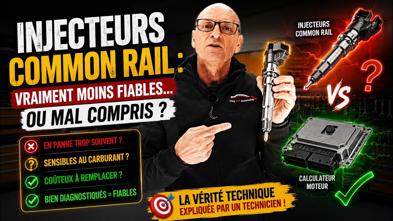 Injecteurs Common Rail : Vraiment Moins Fiables… ou Mal Compris ?