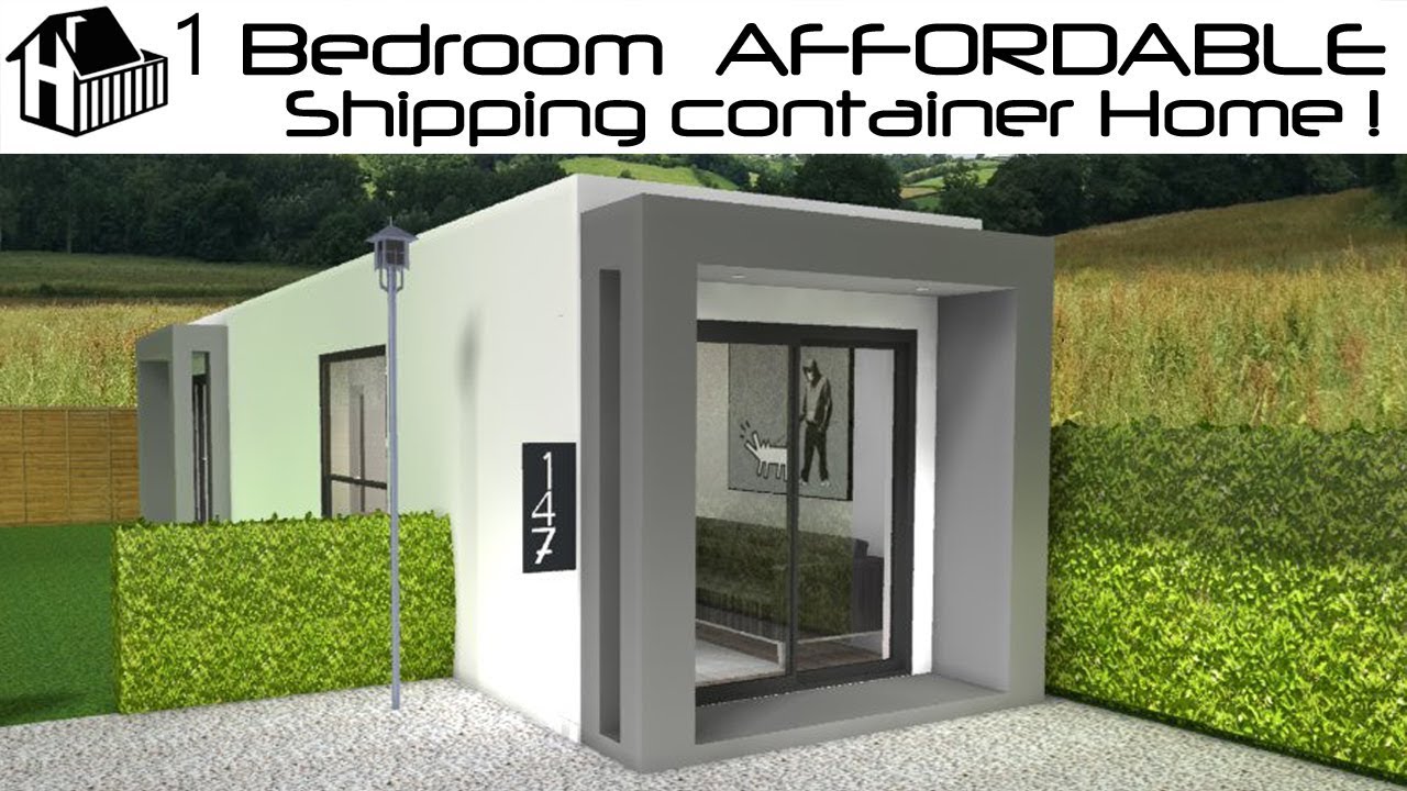 Amazing affordable one bed shipping container Micro home.