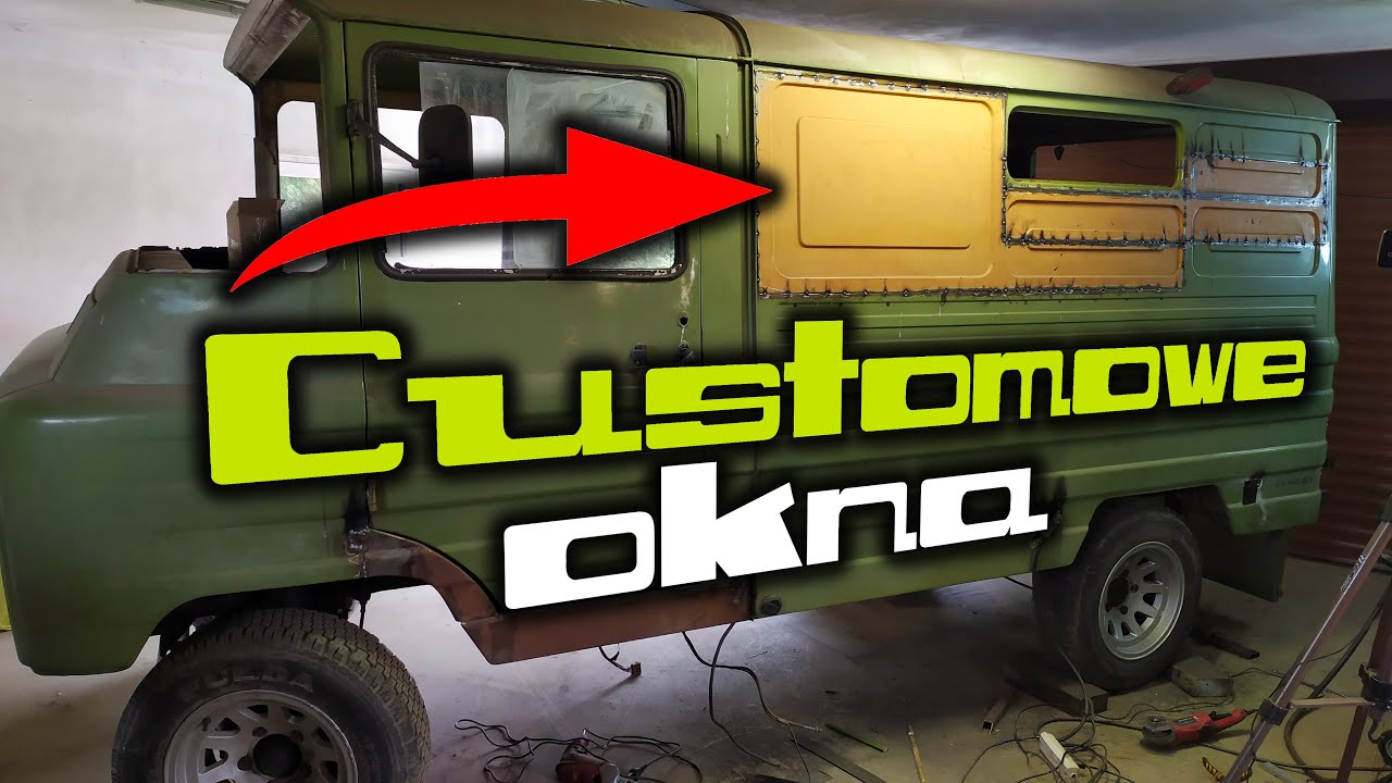 CUSTOMOWE OKNA W ŻUKU - czyli przygotowanie blacharki pod zabudowę wnętrza - ŻUK KAMPER #9