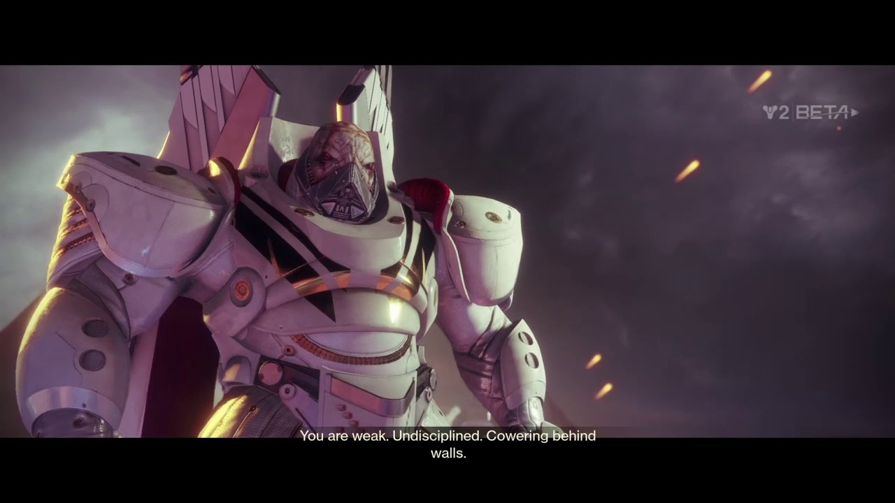 Destiny2 Beta Finial Cutscene