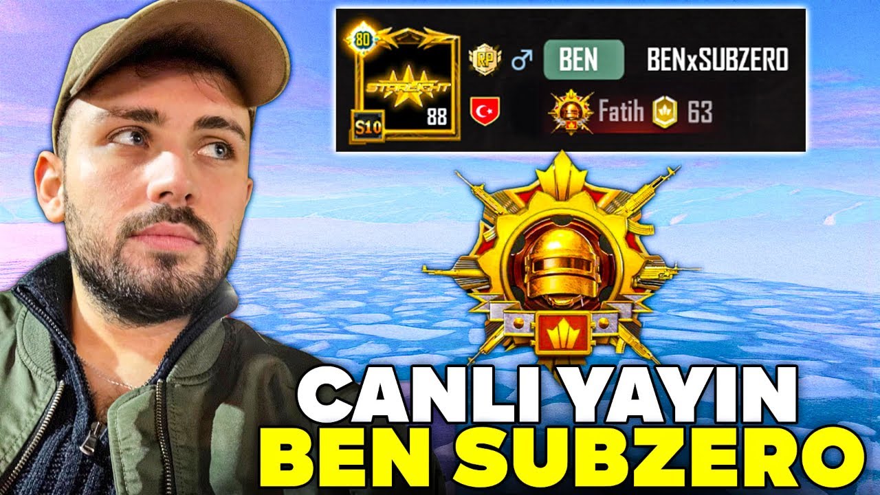 🔴 Yeni Sezon Rank Kasıyoruz! G&uuml;n 13 Pubg Mobile