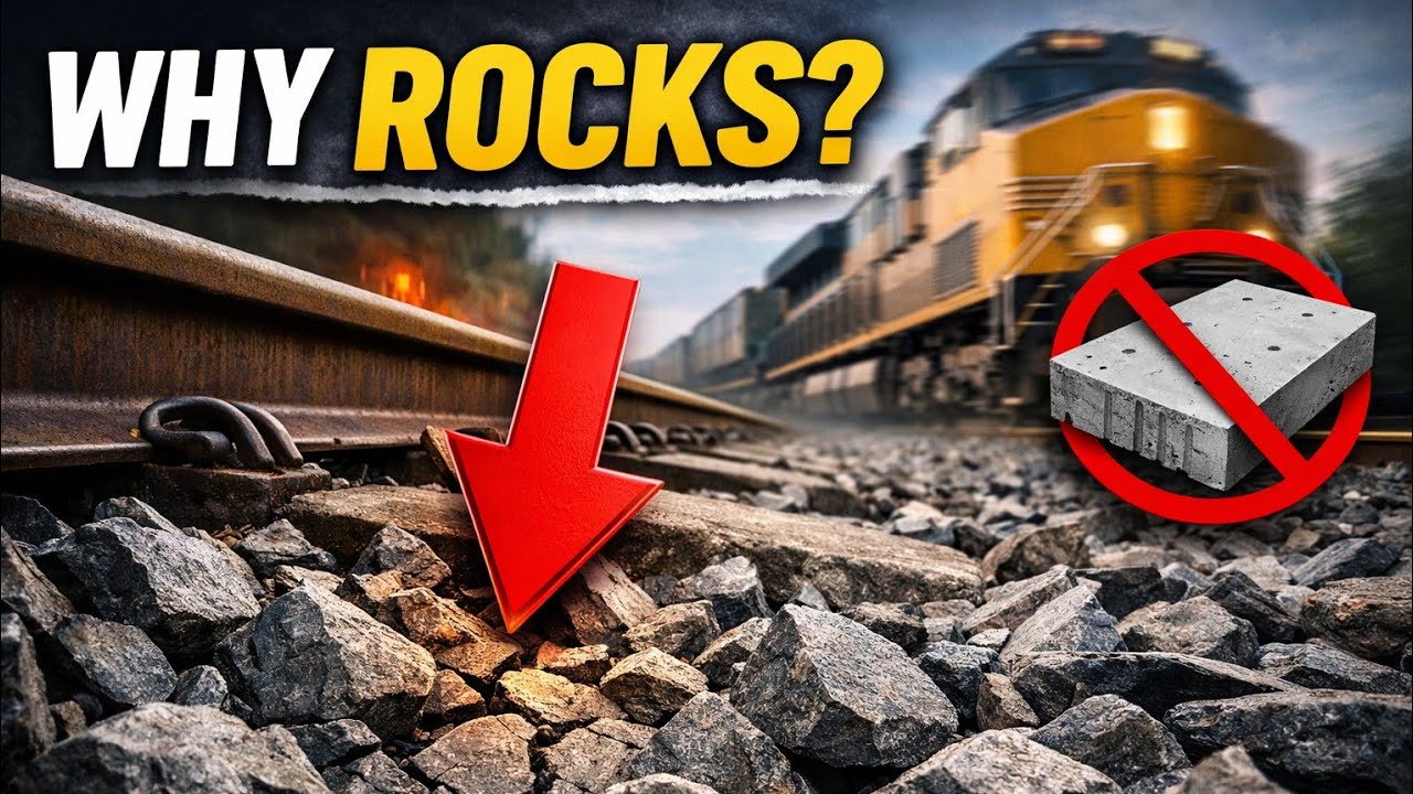 Why Are Train Tracks Built on Rocks The Hidden Engineering Explained