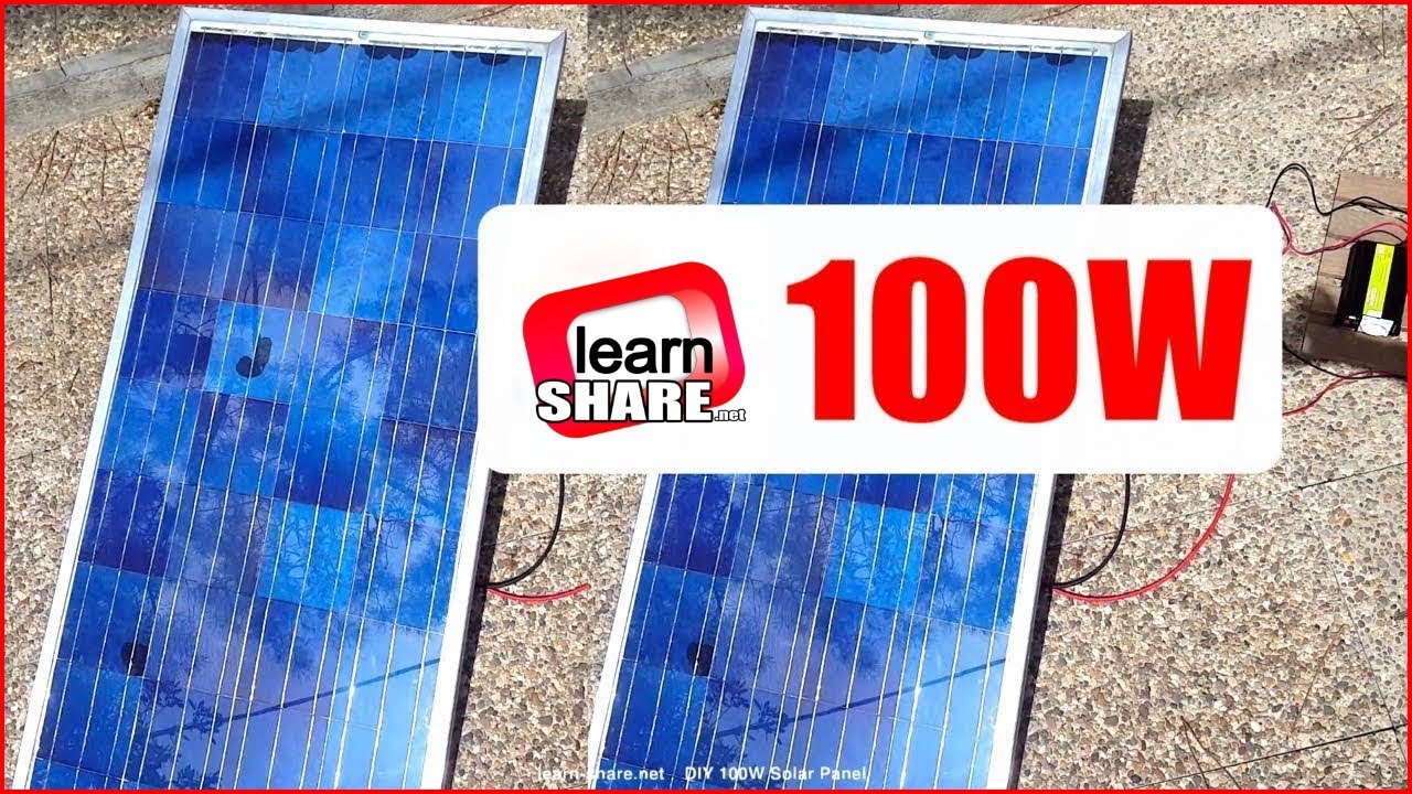 How to Build a Homemade Solar Panel From Scratch