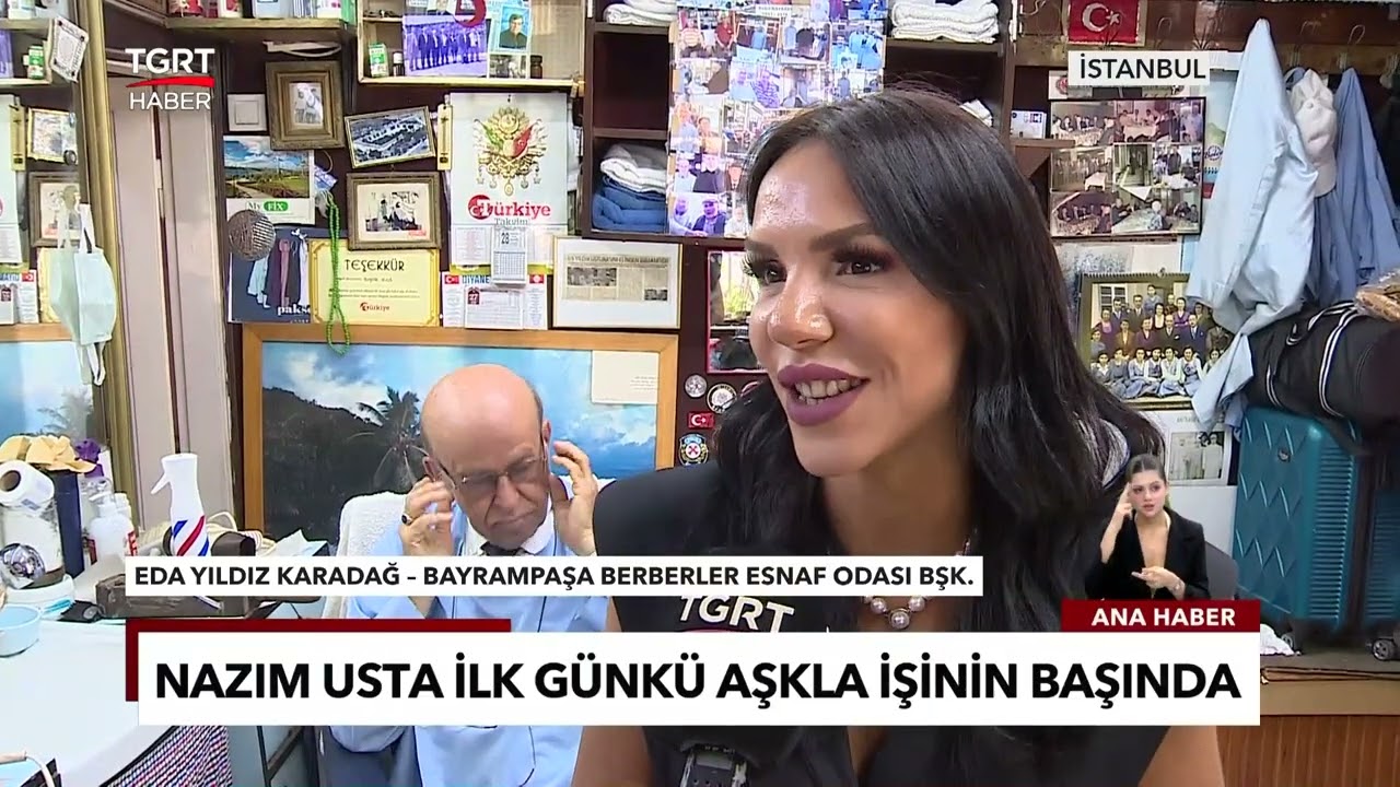 70 YILLIK BERBERİN HİKAYESİ - NAZIM BALİ 80 YAŞINDA 70 YILDIR BERBERLİK YAPIYOR