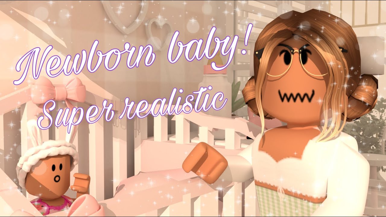 Daily routine with a NEWBORN || Super REALISTIC || Roblox Bloxburg Roleplay || by Livflxwers