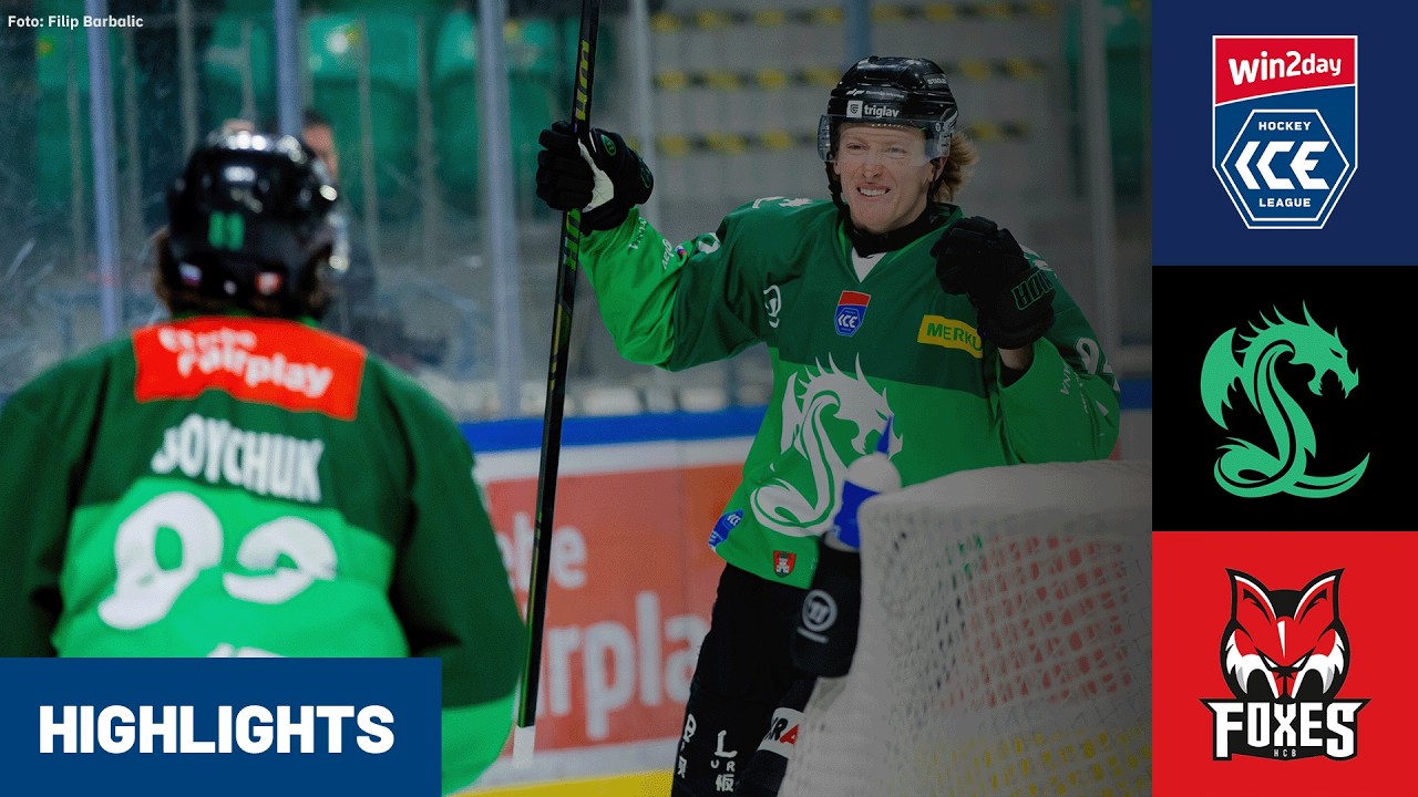 ICE: Olimpija Ljubljana vs HCB Südtirol Alperia 2. Spiel | Highlights