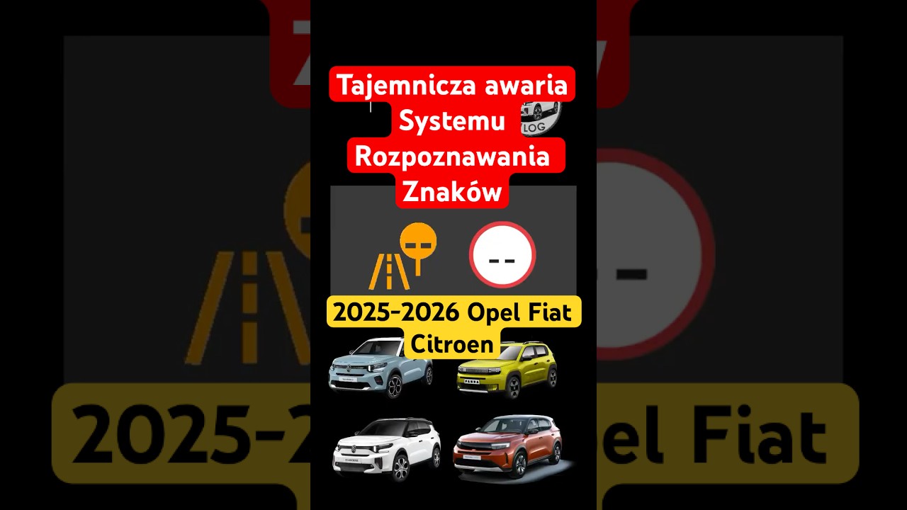 2025-2026 Citroen Fiat Opel- Tajemnicza awaria systemu rozpoznawania znak&oacute;w #citroen #fiat #opel