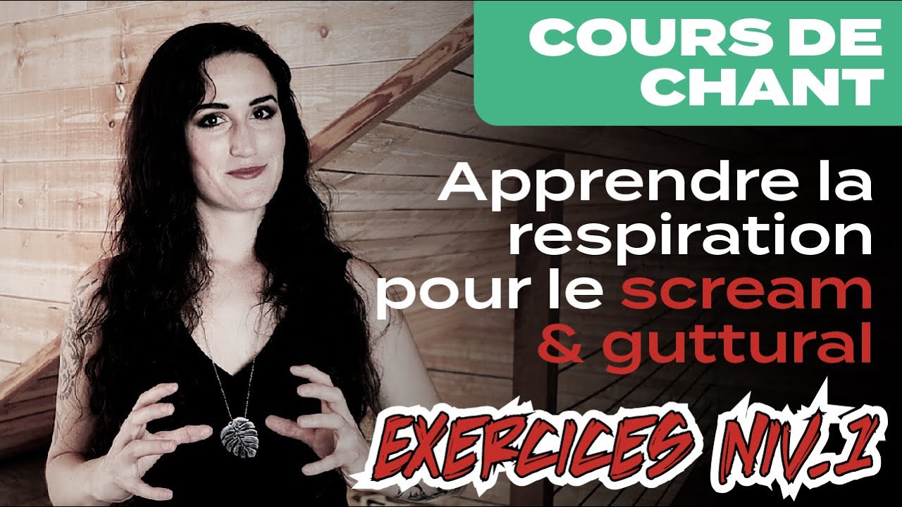 Exercice de respiration pour le chant guttural et scream 🔥🤘