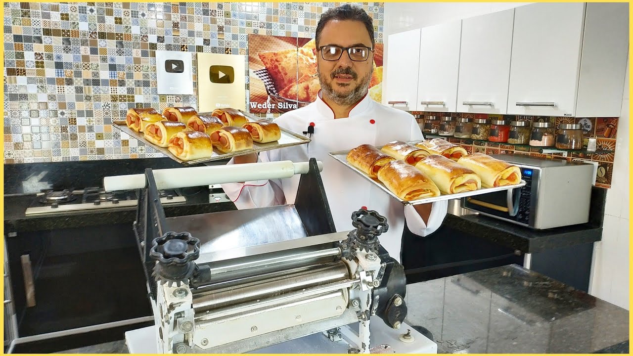 SALCHICHÃO NO CILINDRO  APRENDA FAZER E GANHE DINHEIRO