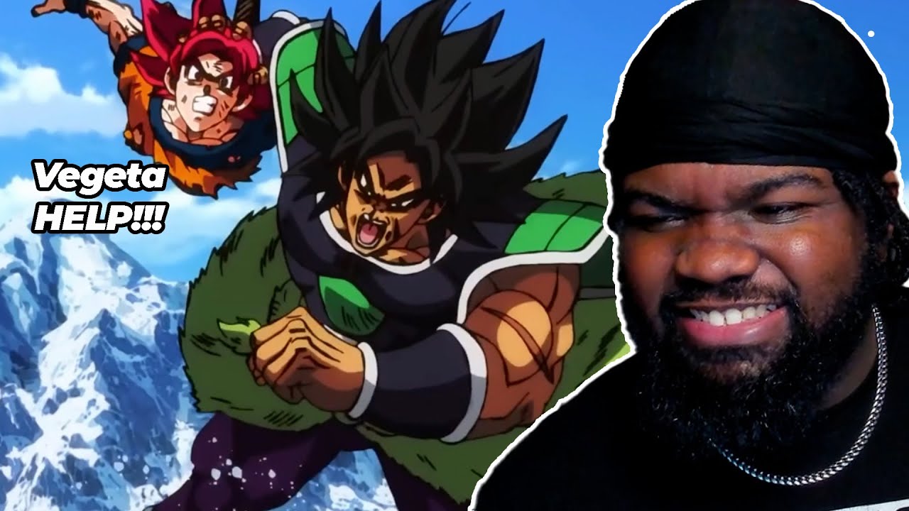 Broly Really Lil Bro'd Goku @Codenamesuper REACTION