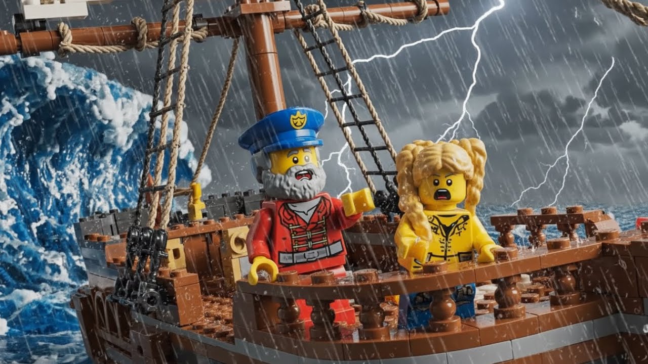 How LEGO Characters Survived Water and Wind #LEGOSurvival #legochallenge  #watertest  #WindTest