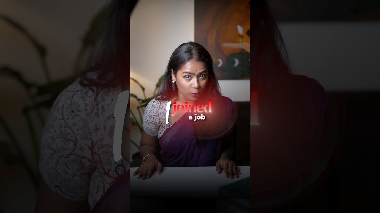 I quit a job on the first day‼️ - Keerthi History                   #india #shorts #personalsuccess