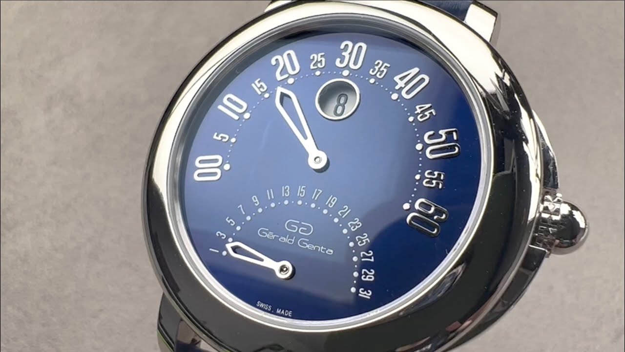Gerald Genta Arena Bi-Retrograde 50th Anniversary Edition 103191 Bulgari Watch Review