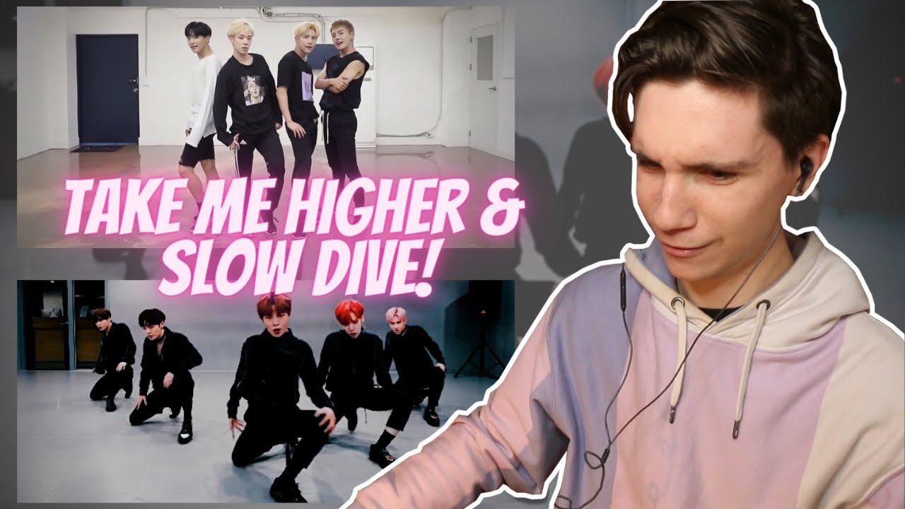 DANCER REACTS TO A.C.E | 'Take Me Higher' & 'Slow Dive' DANCE PRACTICES!